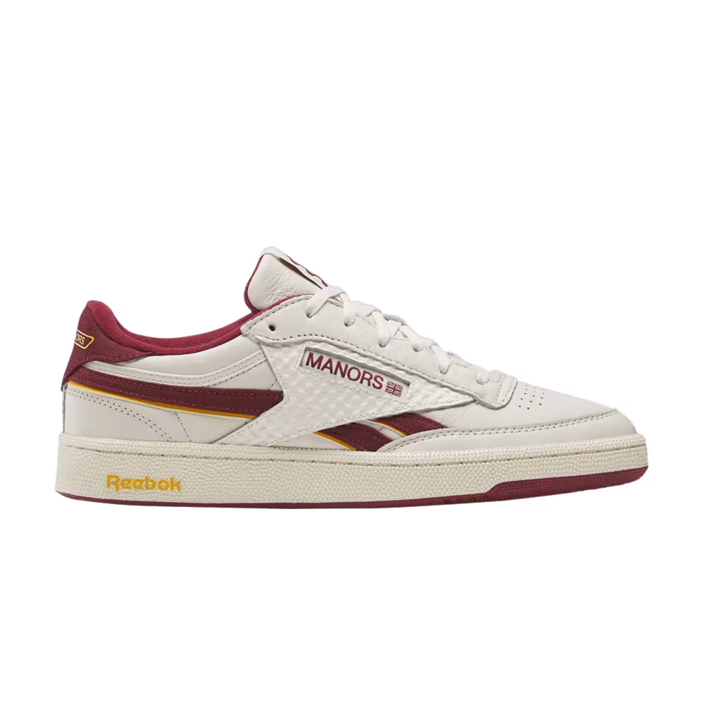 Manors x Reebok Club C Revenge Vintage Chalk Red
