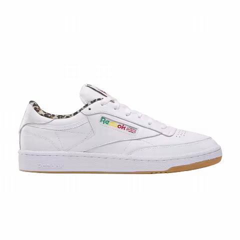 Wacko Maria x Reebok Club C 85 'White Leopard Gum'
