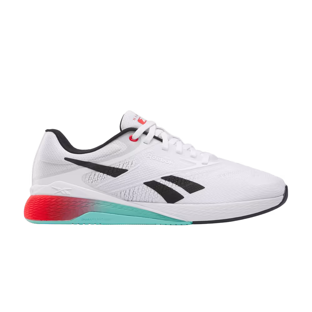 Reebok Nano X5 White Black Energy Red