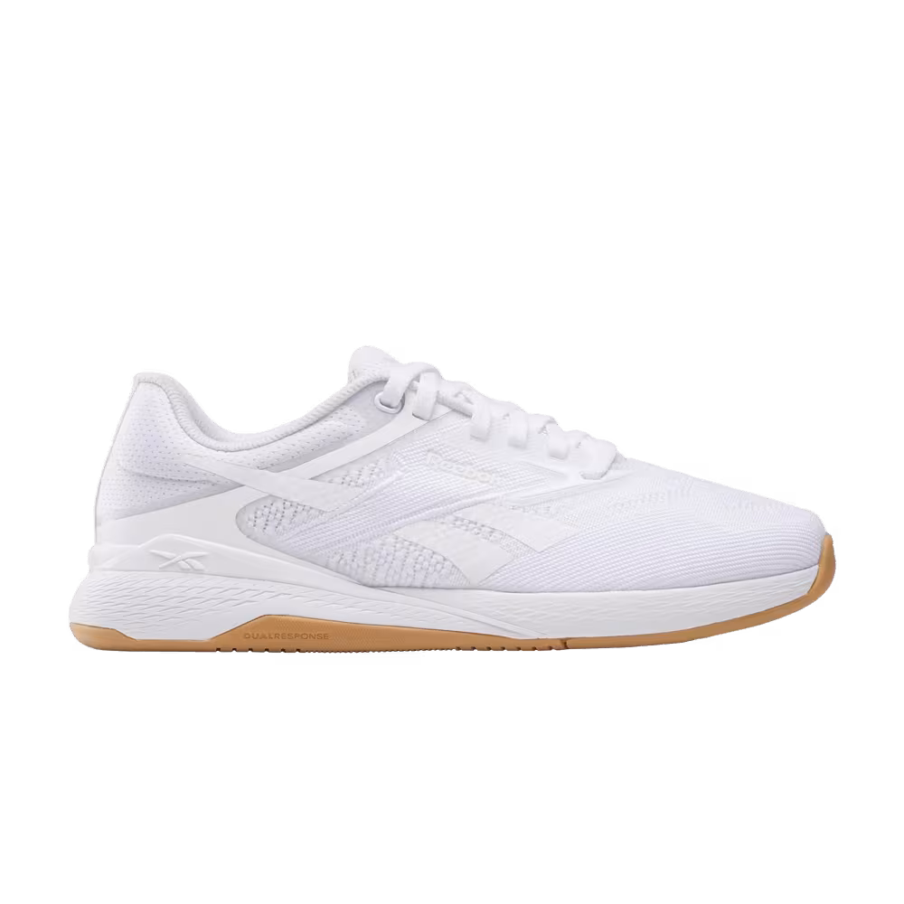 Reebok Women's Nano X5 White Barely Grey Gum