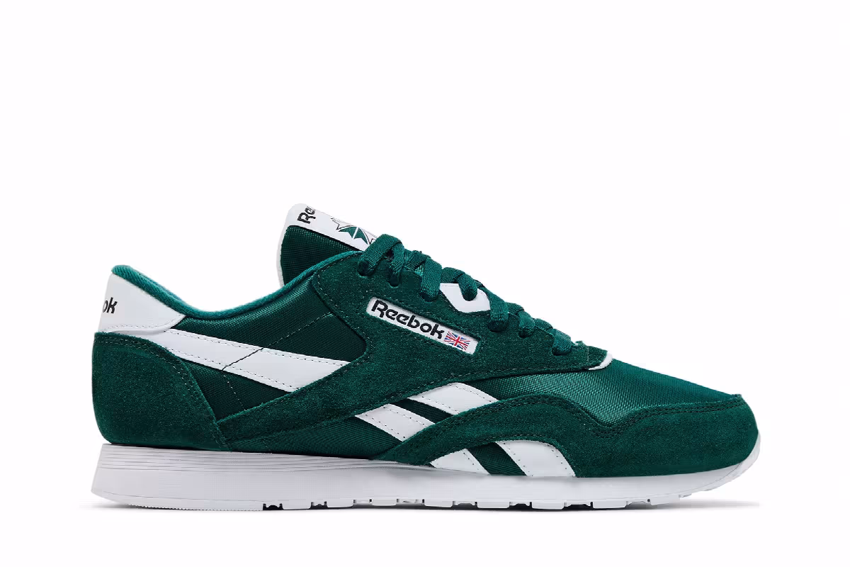 Reebok Classic Nylon Collegiate Green, view 2