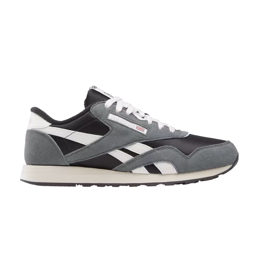 Reebok Classic Nylon Washed Black Dark Fog