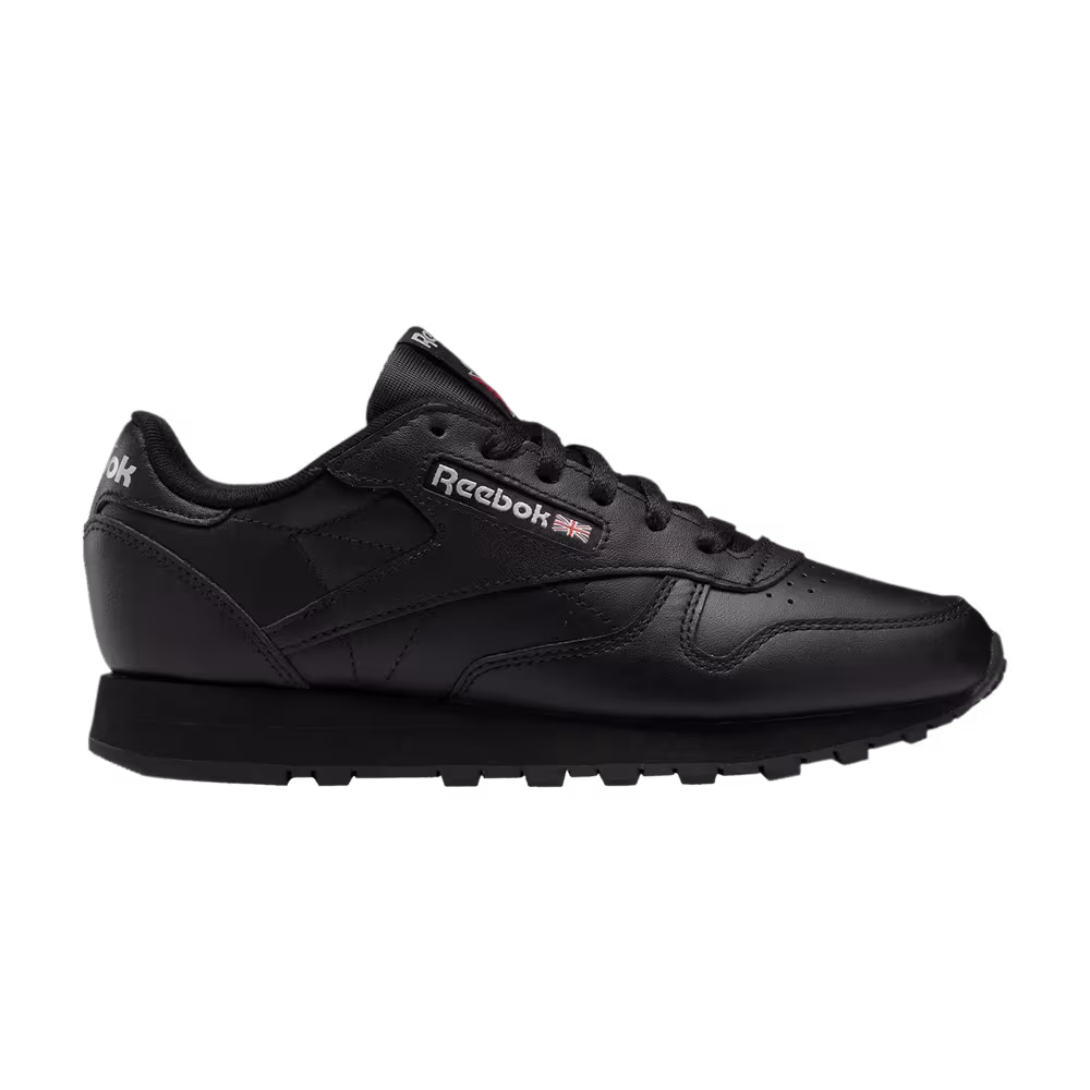 Reebok Women's Classic Leather Black Pure Grey
