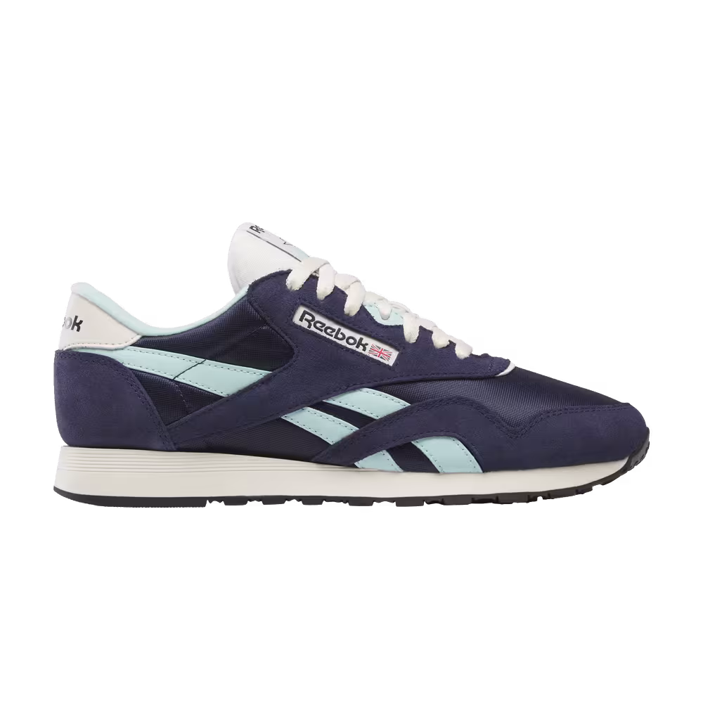 Reebok Classic Nylon Vector Navy Glitch Aqua