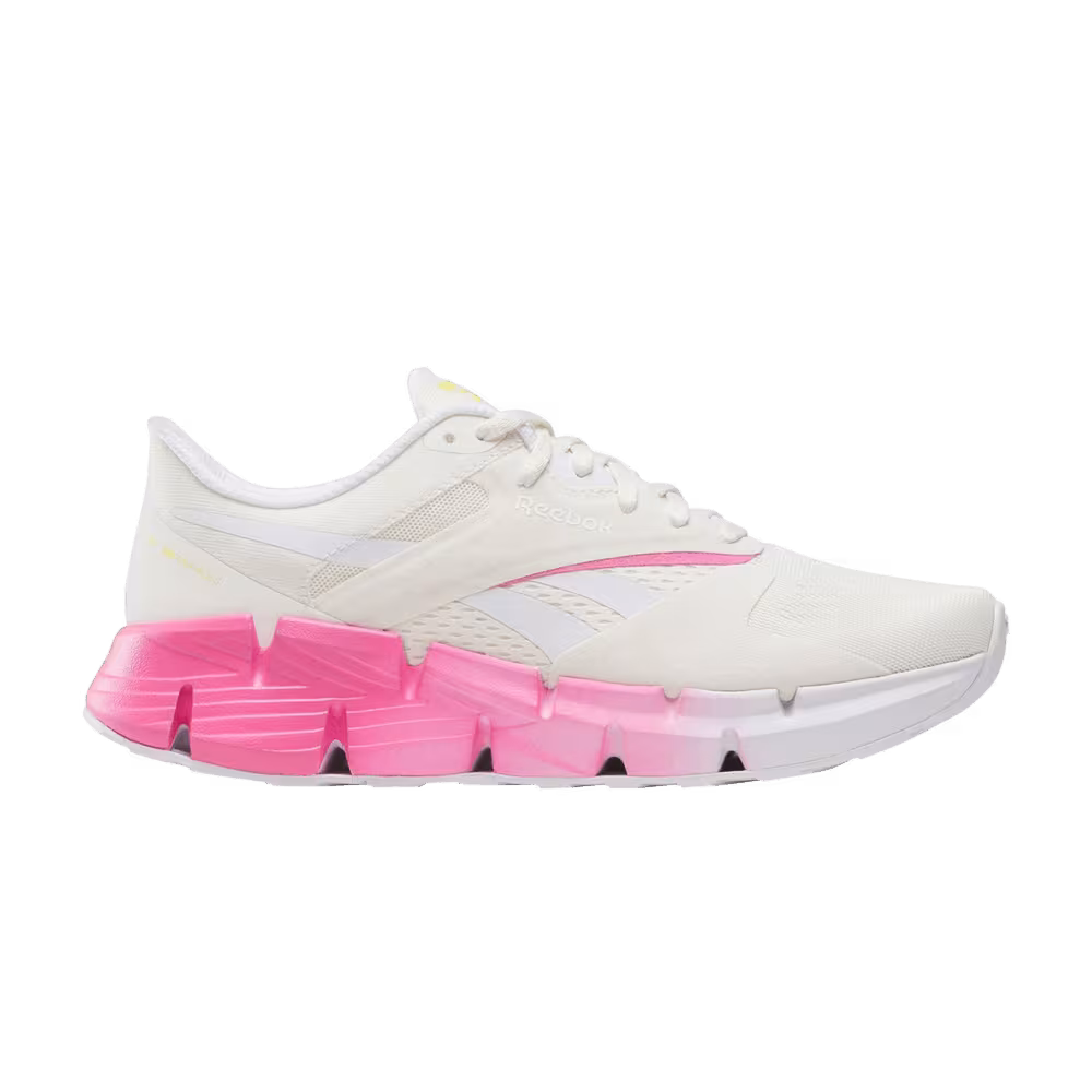 Reebok Women's Zig Dynamica 5 Vintage Chalk True Pink