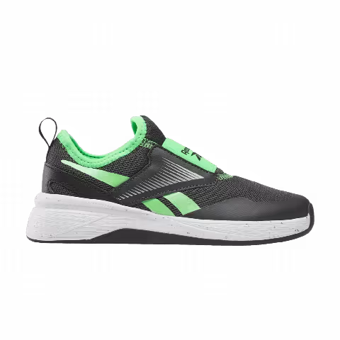 Reebok Nano Play Slip-On Little Kid 'Black Solar Lime'