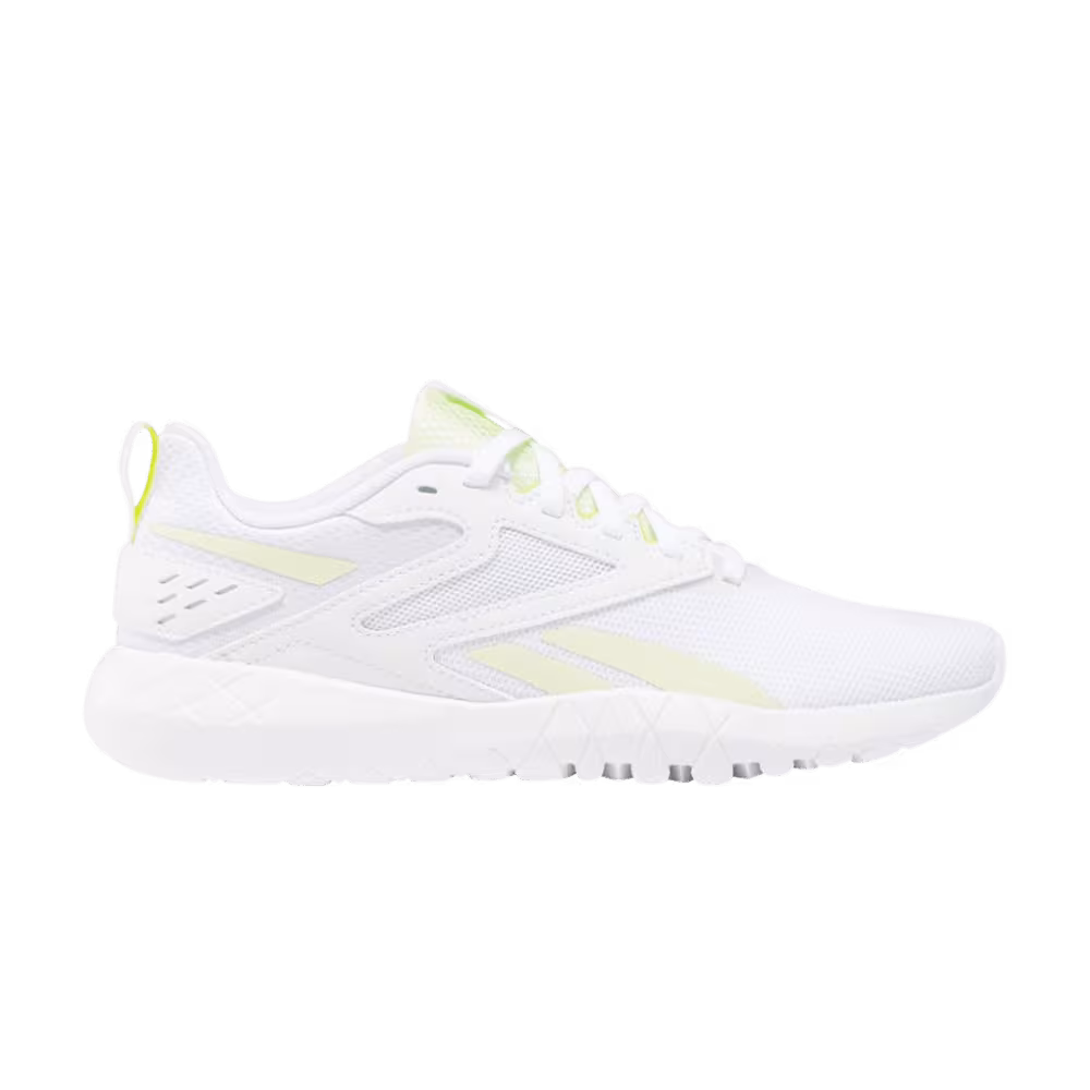Reebok Women's Flexagon Energy TR 4 White Laser Lime