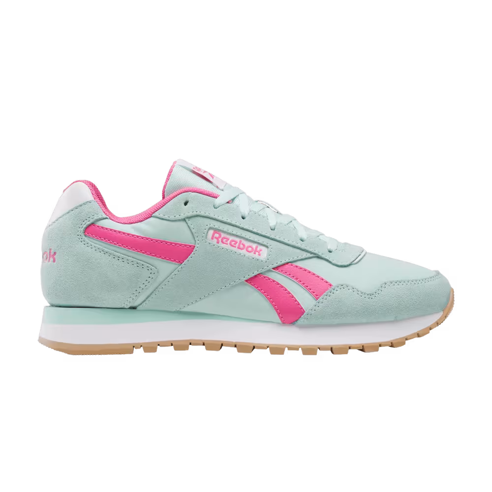 Reebok Women's Glide Glitch Aqua True Pink