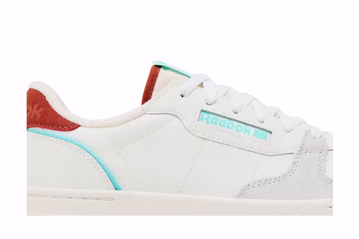 Reebok Phase Court Chalk Hoop Red, view 3