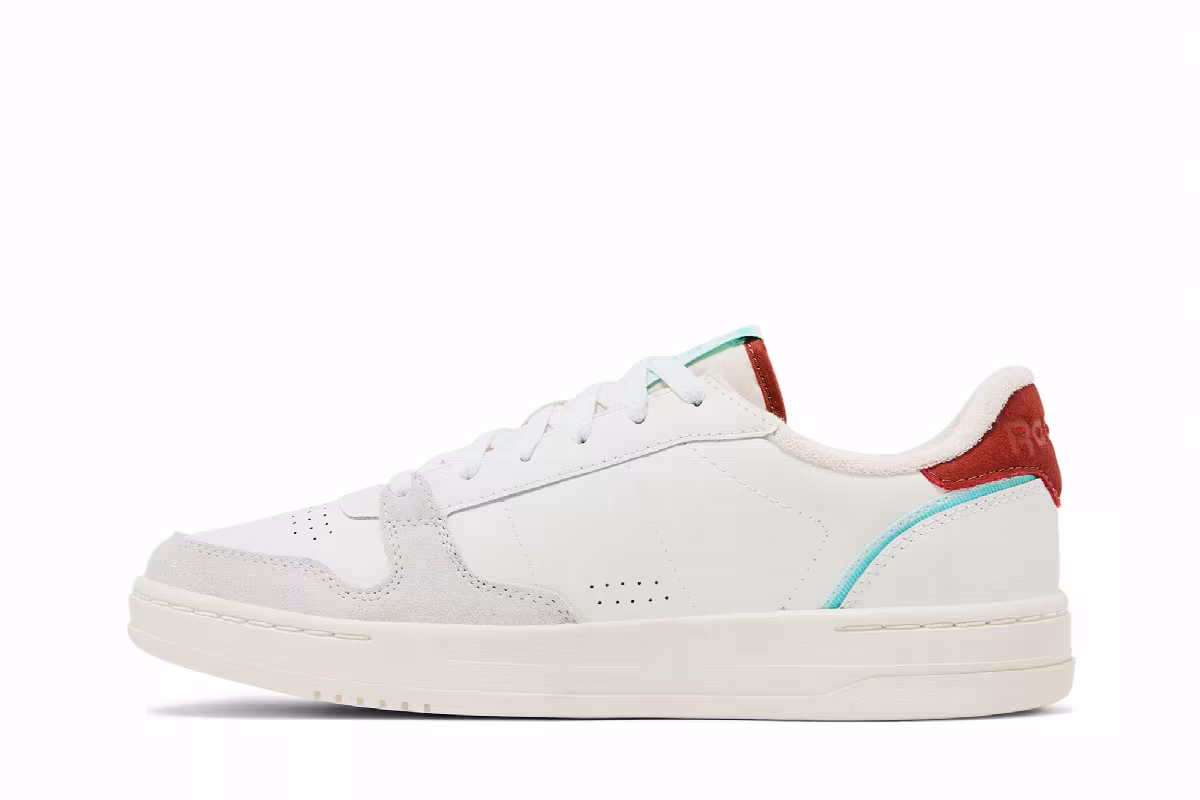 Reebok Phase Court Chalk Hoop Red, view 4