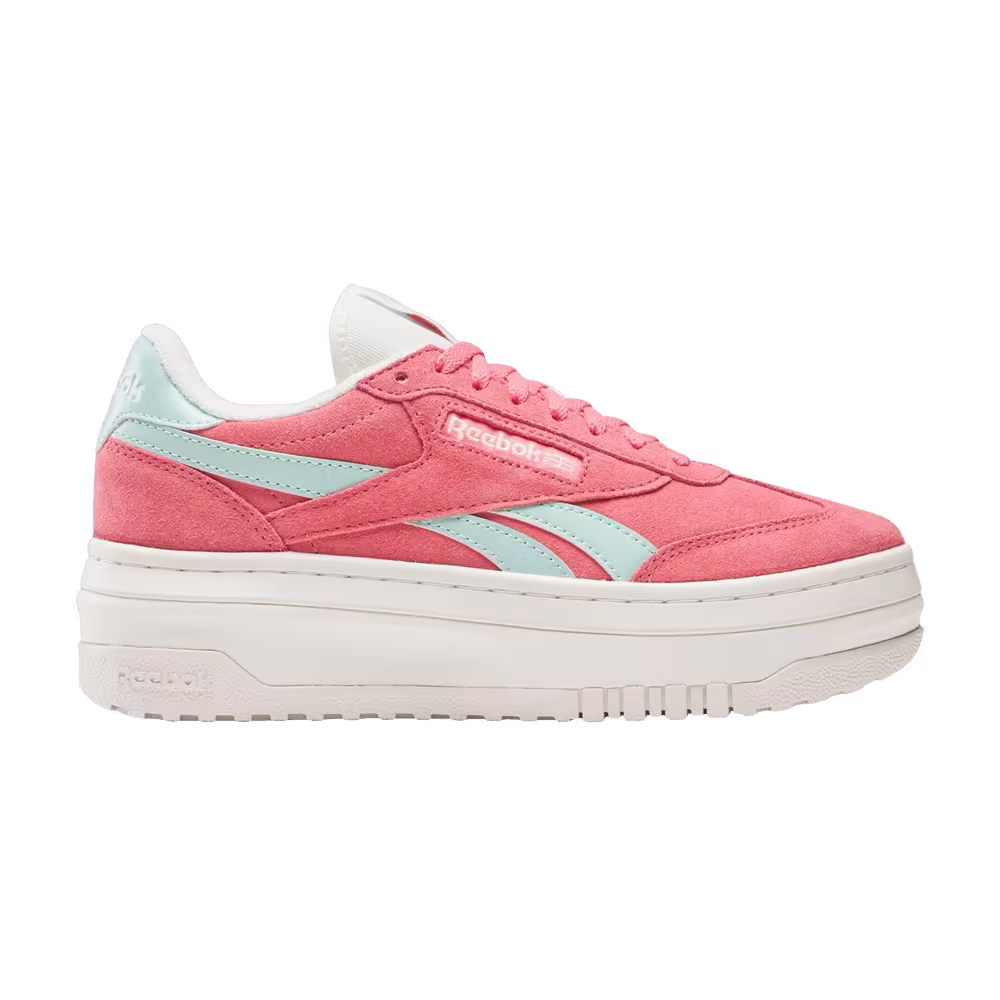 Reebok Women's Campio Extra Passion Pink Glitch Aqua