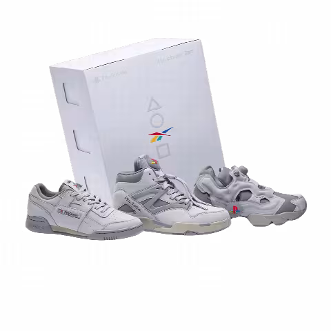Sony Playstation x Workout Plus x Pump Omni Zone 2 x Reebok InstaPump Fury 94 '30th Anniversary Stacking Box'