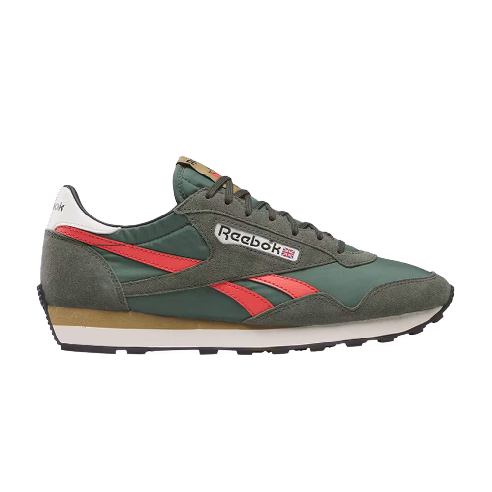 Reebok Aztec 2 Grit Green Semi Orange Flare