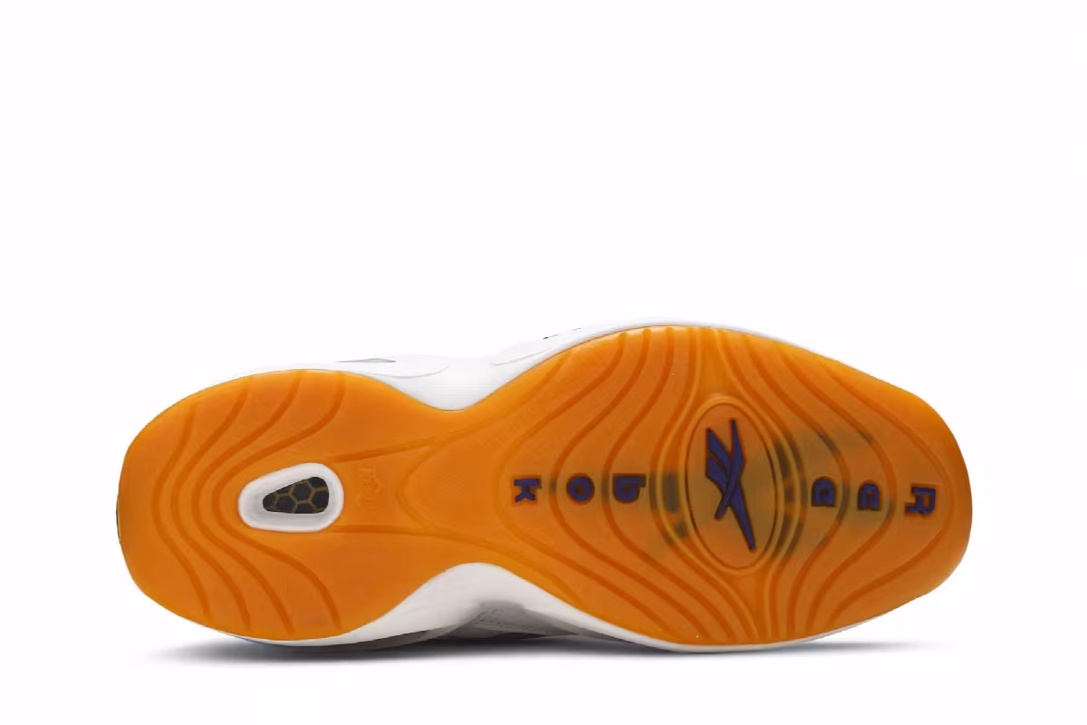 Reebok Question Mid Yellow Toe, view 5