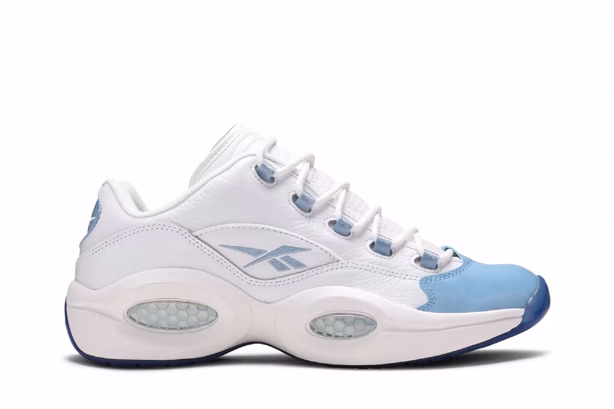 Reebok Question Patent Low Fluid Blue, view 2