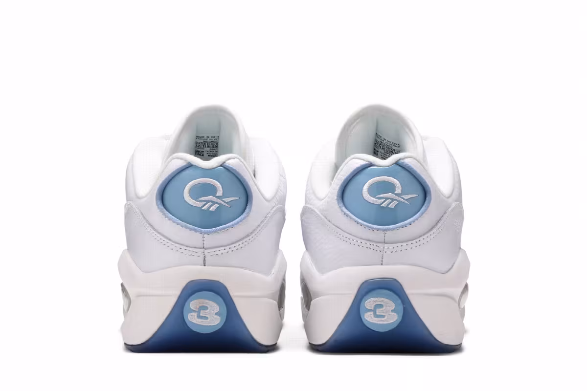 Reebok Question Patent Low Fluid Blue, view 7