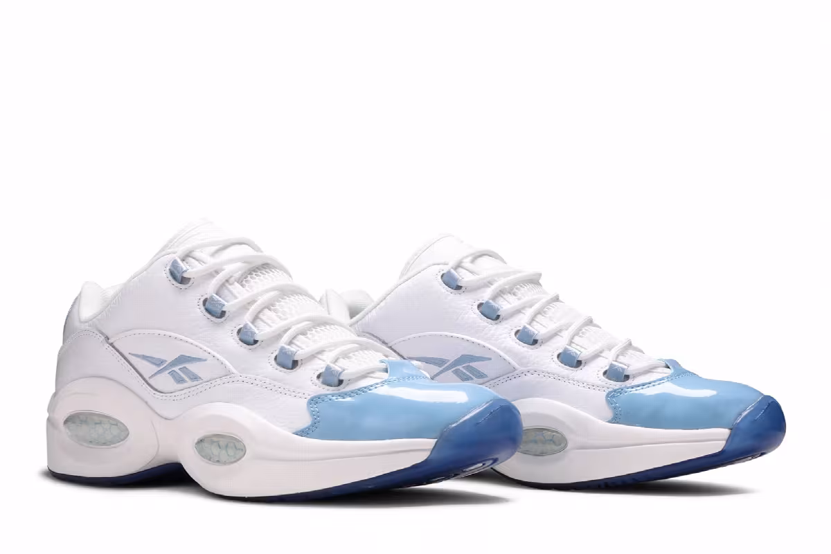 Reebok Question Patent Low Fluid Blue, view 9
