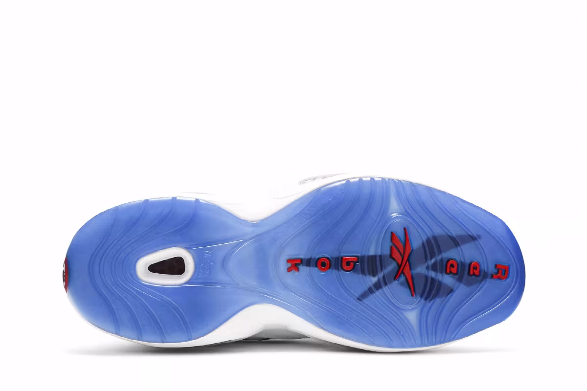Reebok Question Mid OG Red Toe 2020, view 5