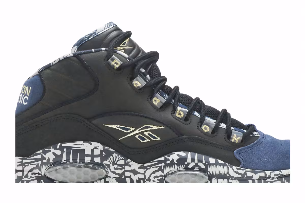 Reebok Question Mid Iverson Roundball Classic, view 3