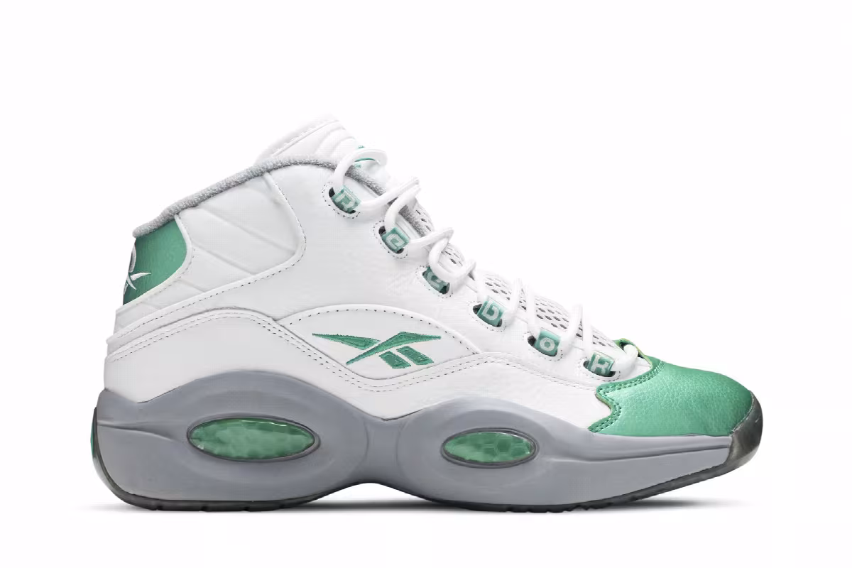 Reebok Question Mid Philadelphia Eagles, view 2