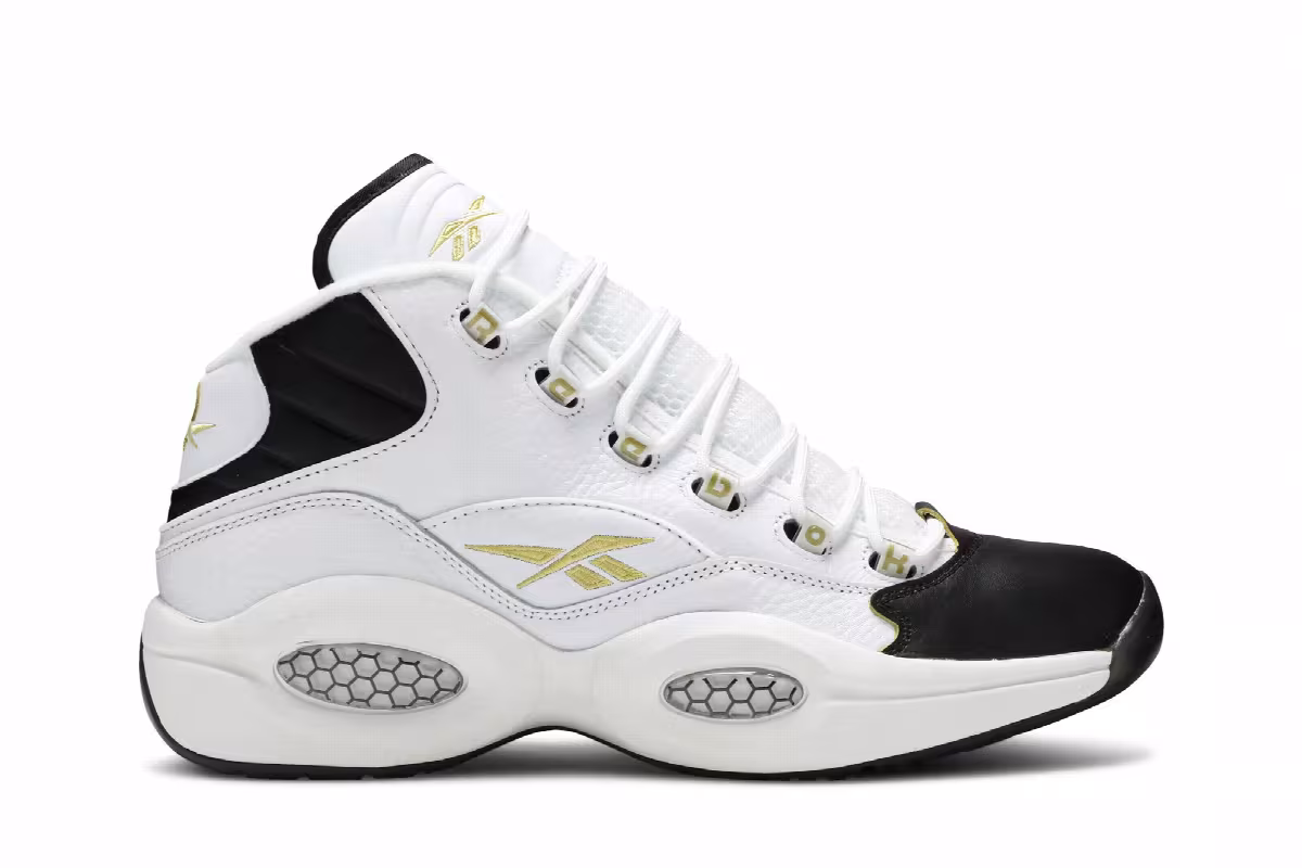 Reebok Question Mid Respect My Shine, view 2