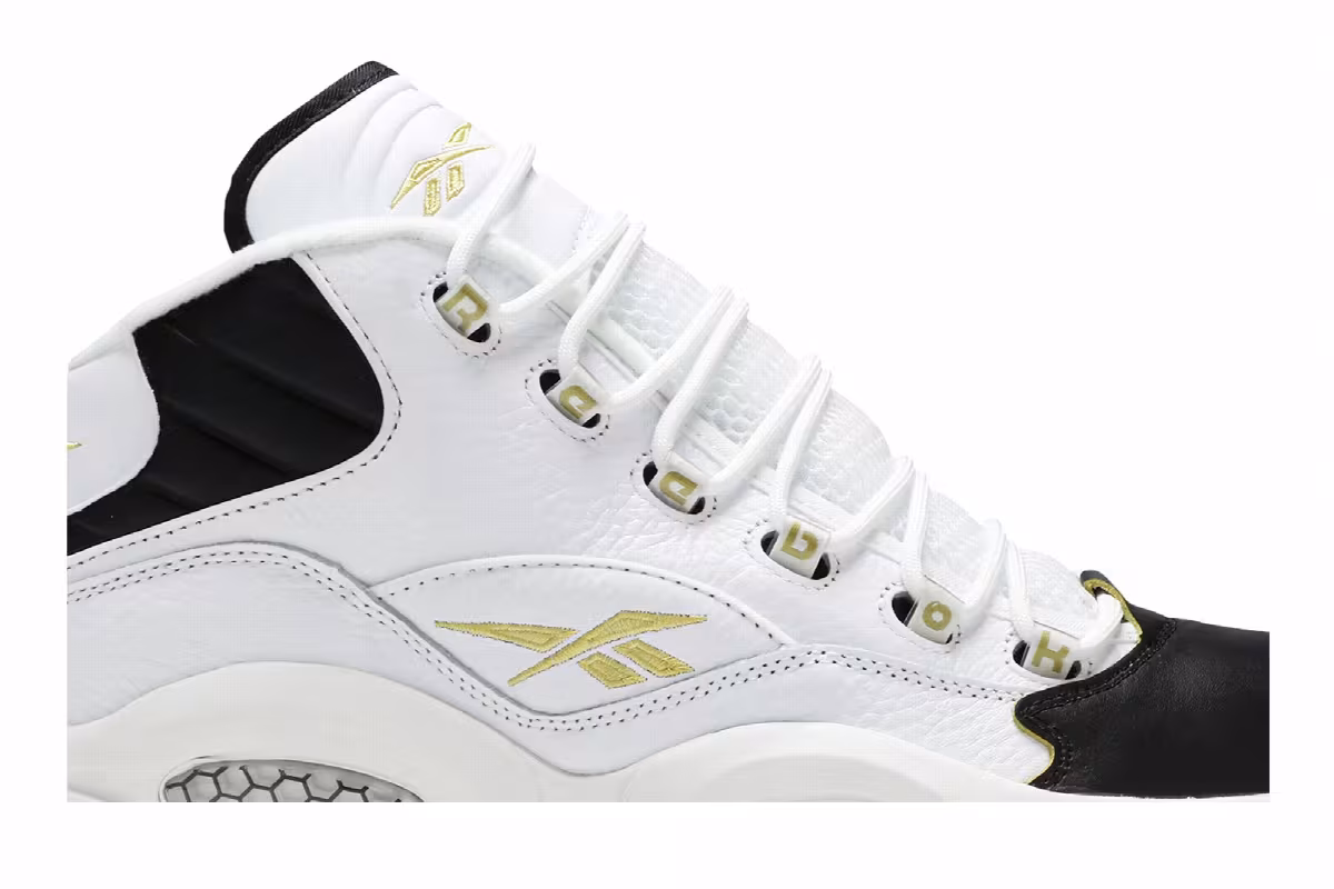 Reebok Question Mid Respect My Shine, view 3