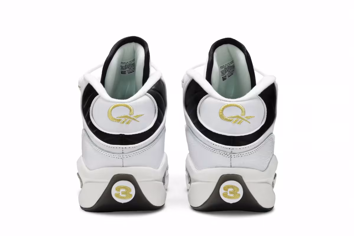 Reebok Question Mid Respect My Shine, view 7