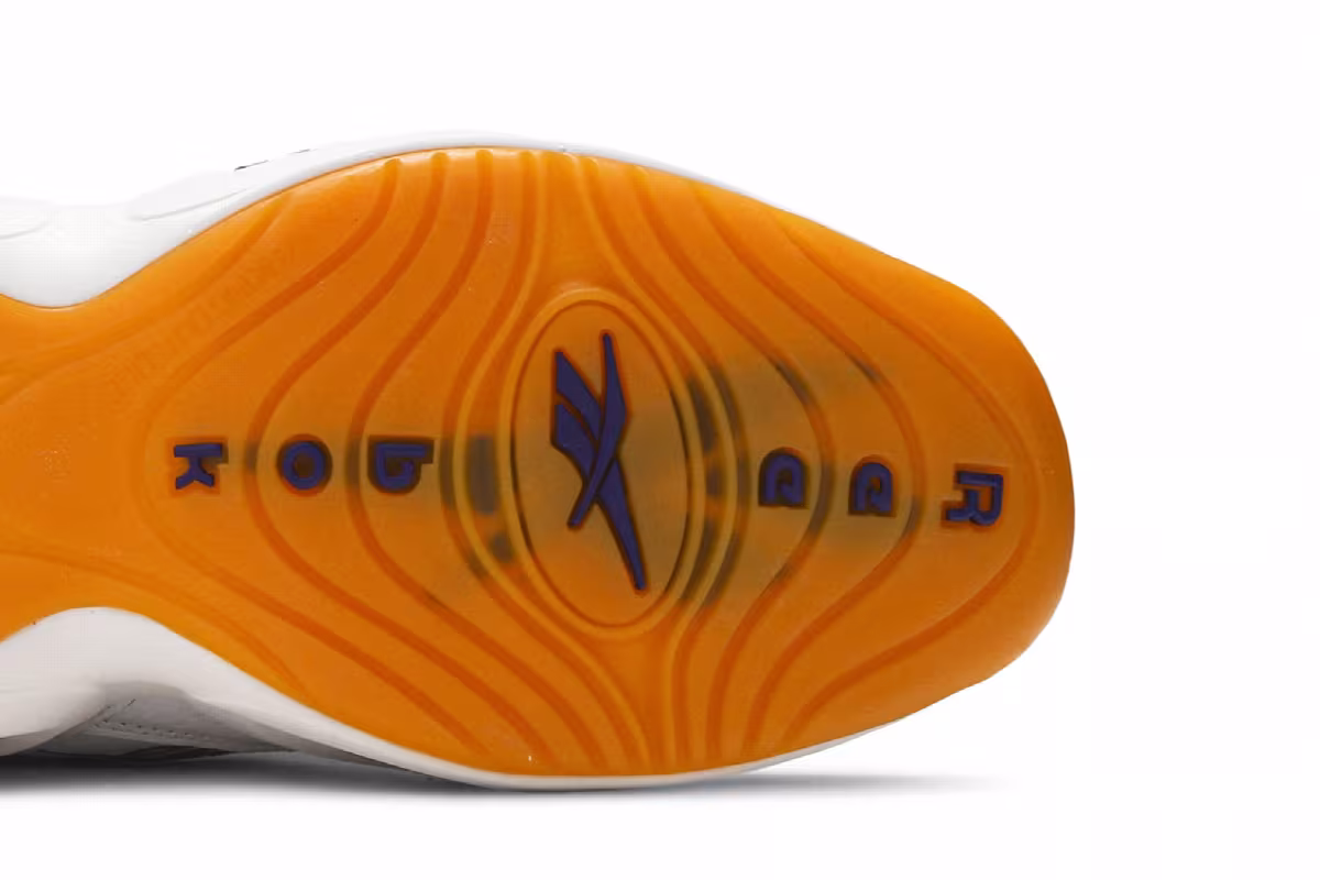 Reebok Question Mid Yellow Toe, view 6