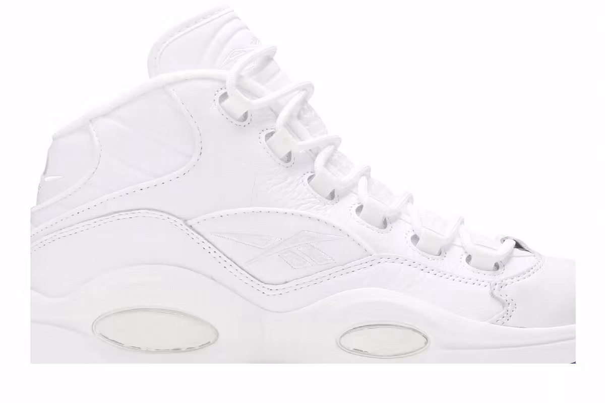 Reebok Question Mid Blue Sole, view 3