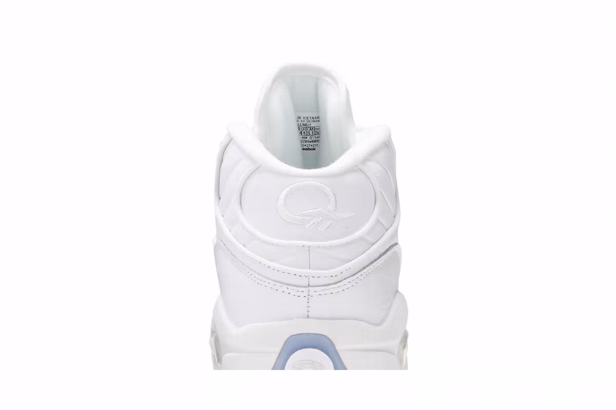 Reebok Question Mid Blue Sole, view 8