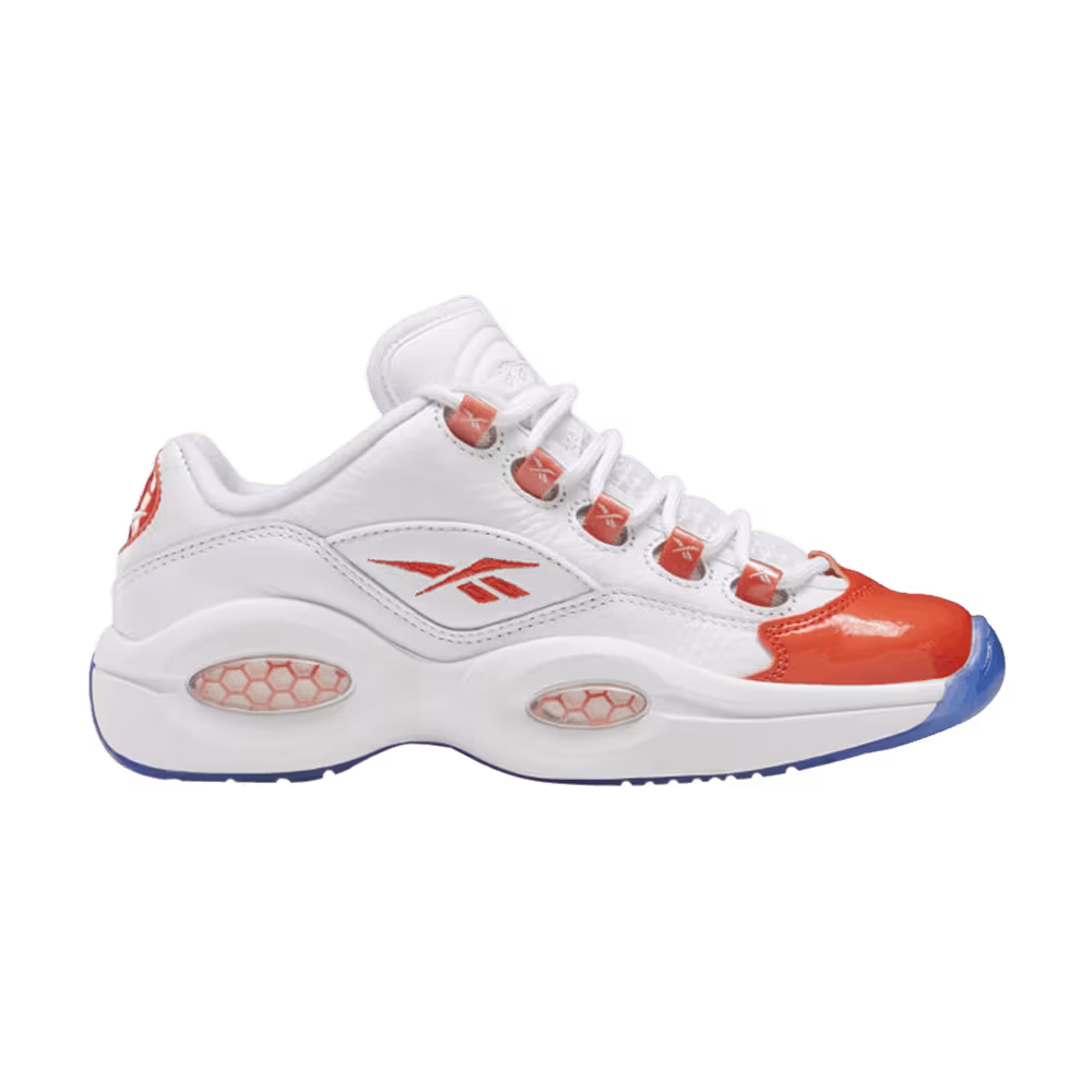 Reebok Question Patent Low J Vivid Orange