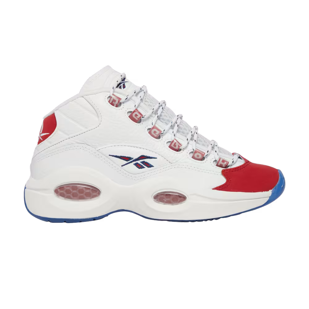 Reebok Question Mid OG Big Kids Red Toe 2020