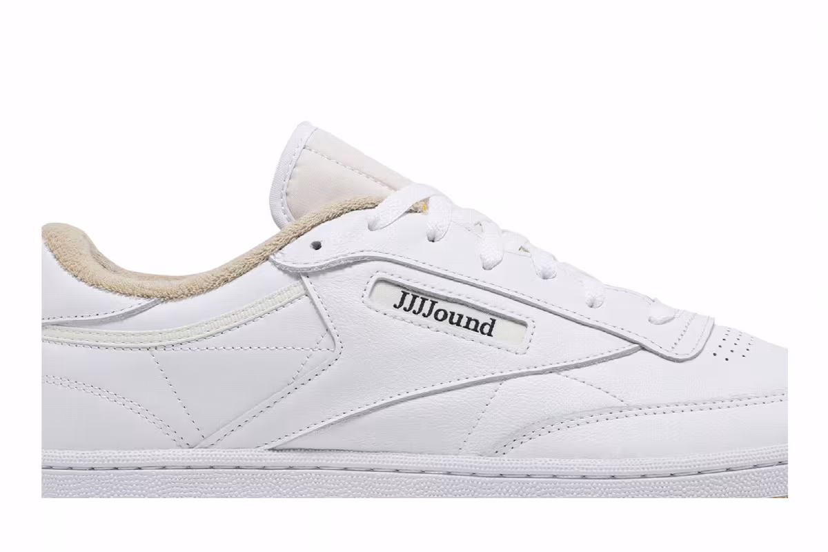 JJJJound x Reebok Club C 85 White Gum, view 3
