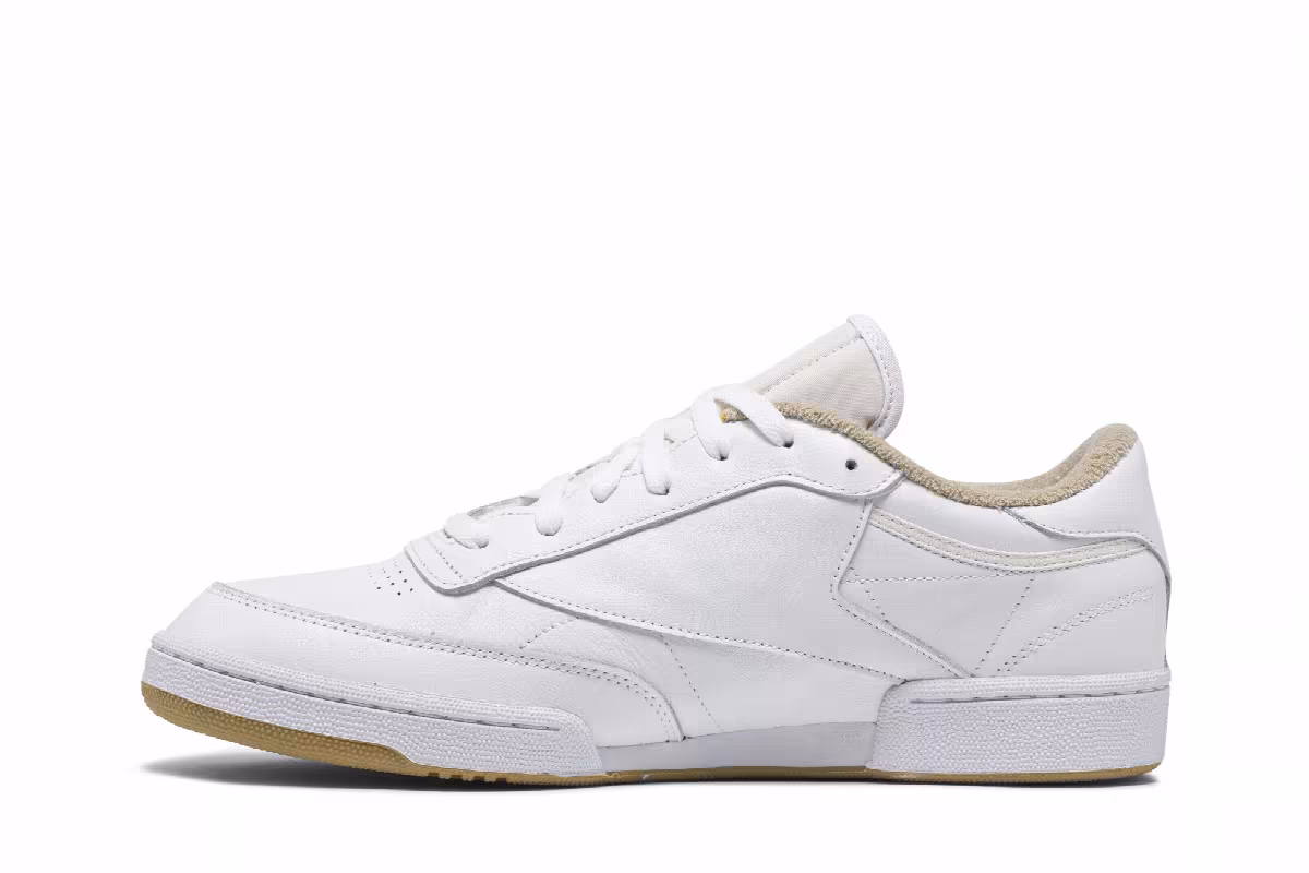 JJJJound x Reebok Club C 85 White Gum, view 4