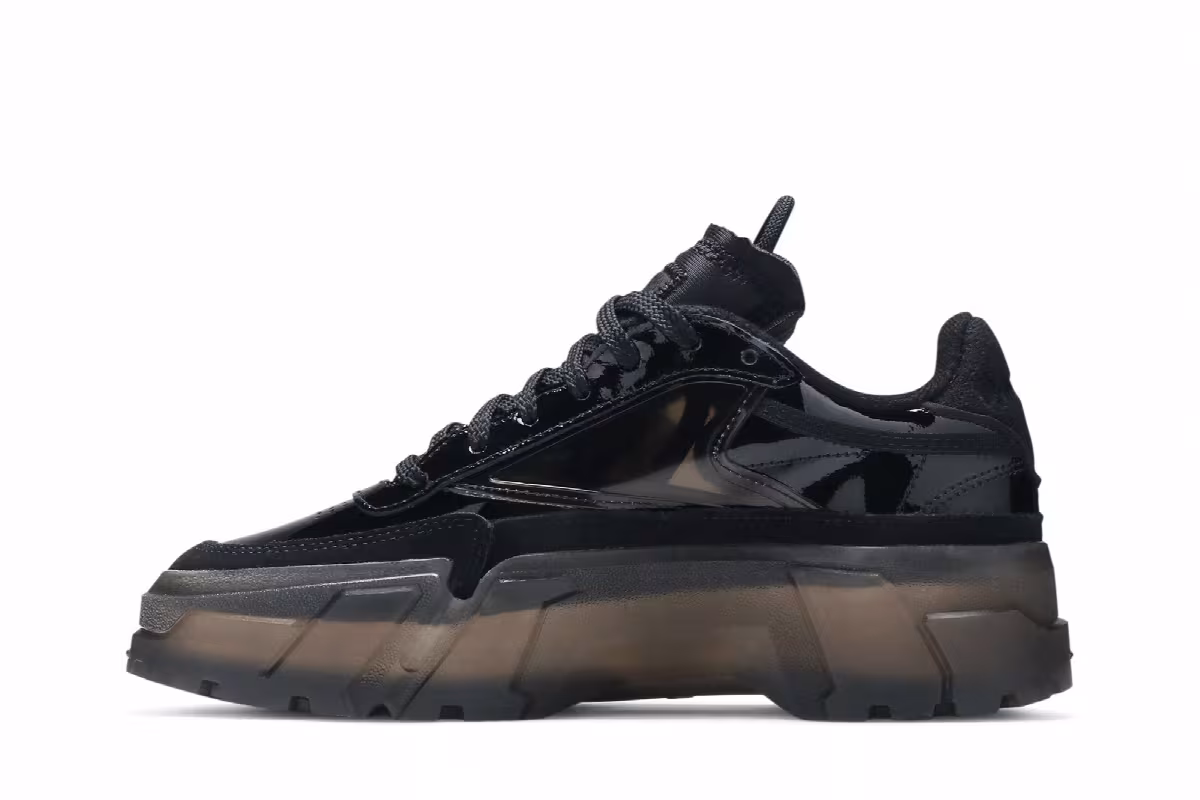 Cardi B x Reebok Women's Club C Core Black, view 4