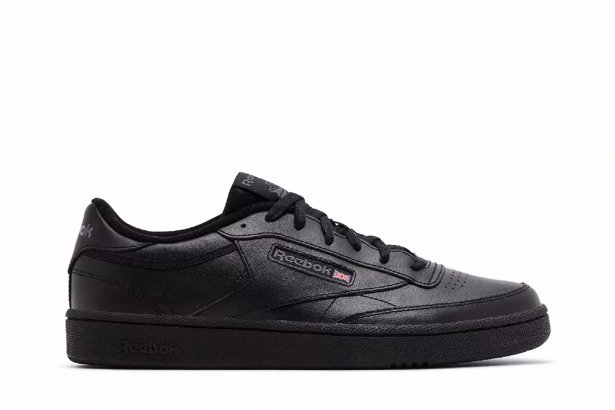 Reebok Club C 85 Black Charcoal, view 2