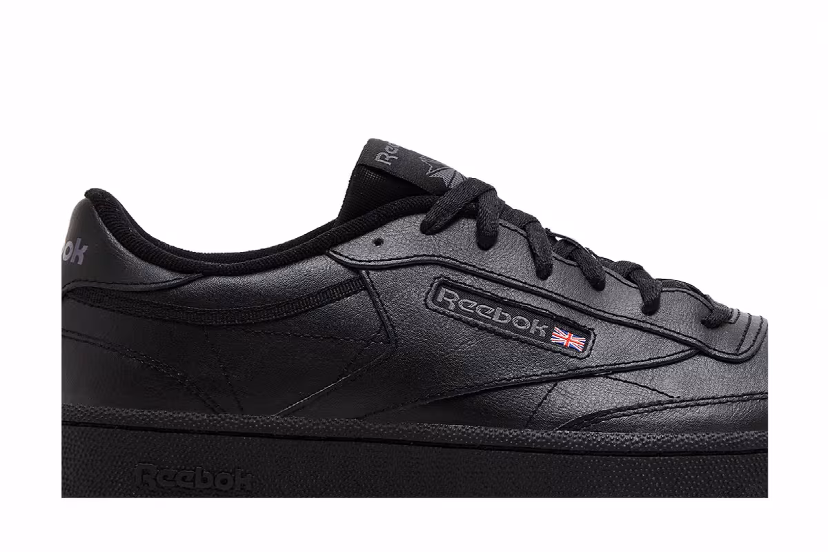 Reebok Club C 85 Black Charcoal, view 3