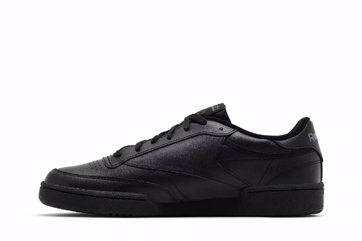 Reebok Club C 85 Black Charcoal, view 4