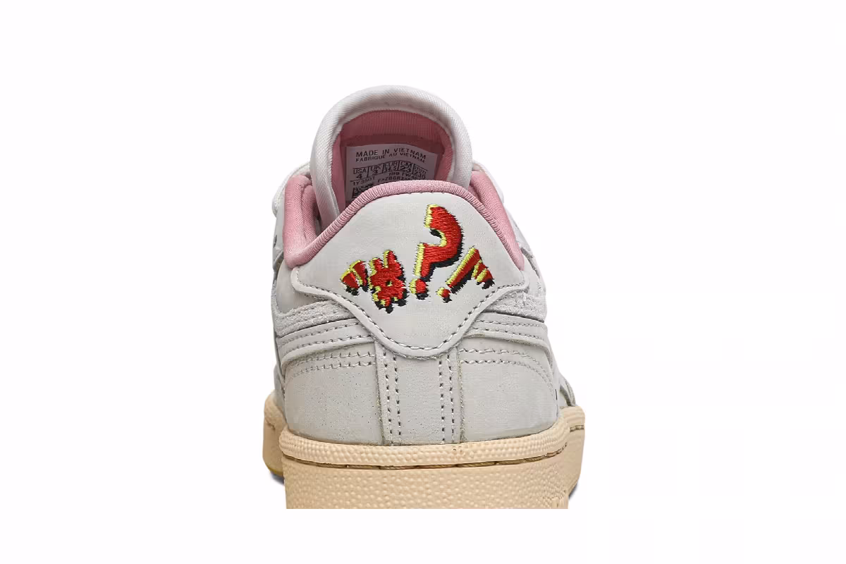 Tom & Jerry x Reebok Club C Chalk, view 8