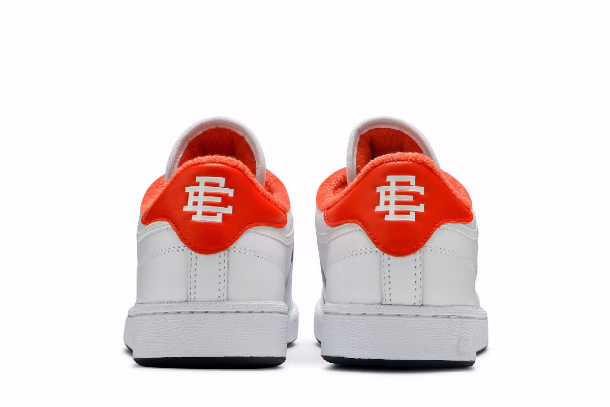 Eric Emanuel x Reebok Club C 85 Energy Orange, view 7