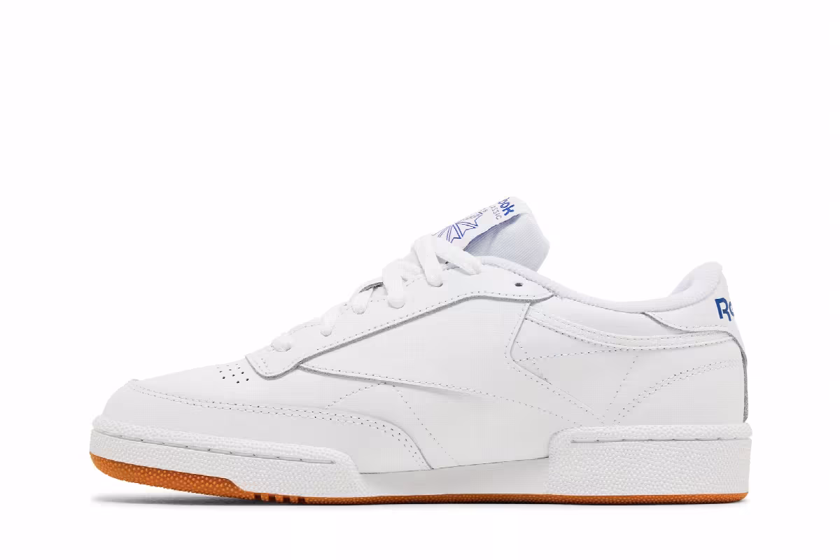Reebok Club C 85 White Royal Gum, view 4