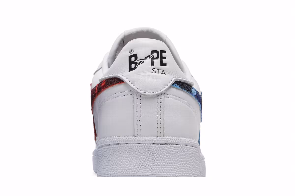 BAPE x Reebok Club C White Camo, view 8