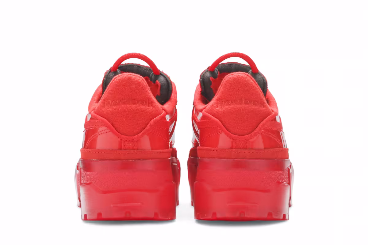 Cardi B x Reebok Women's Club C Instinct Red, view 7