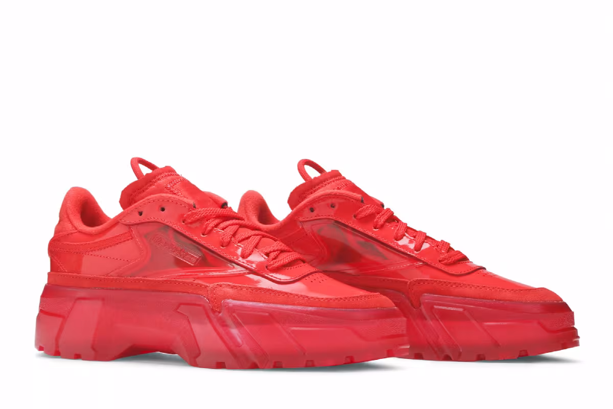 Cardi B x Reebok Women's Club C Instinct Red, view 9