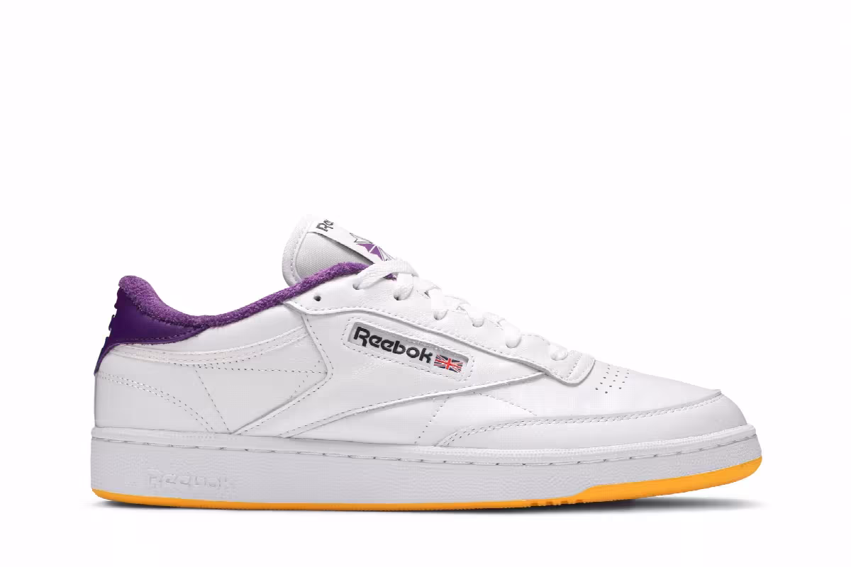 Eric Emanuel x Reebok Club C 85 Regal Purple, view 2