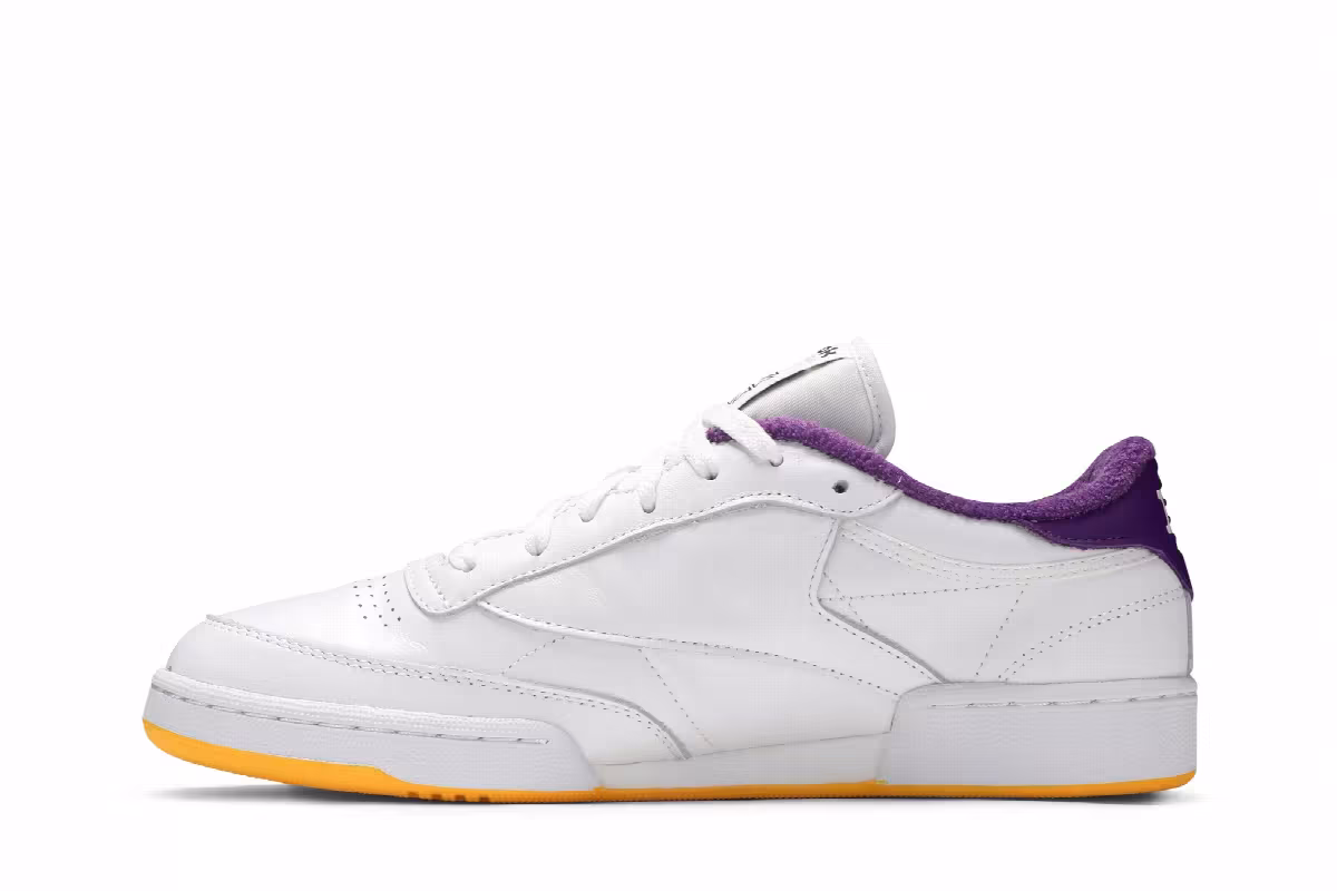 Eric Emanuel x Reebok Club C 85 Regal Purple, view 4