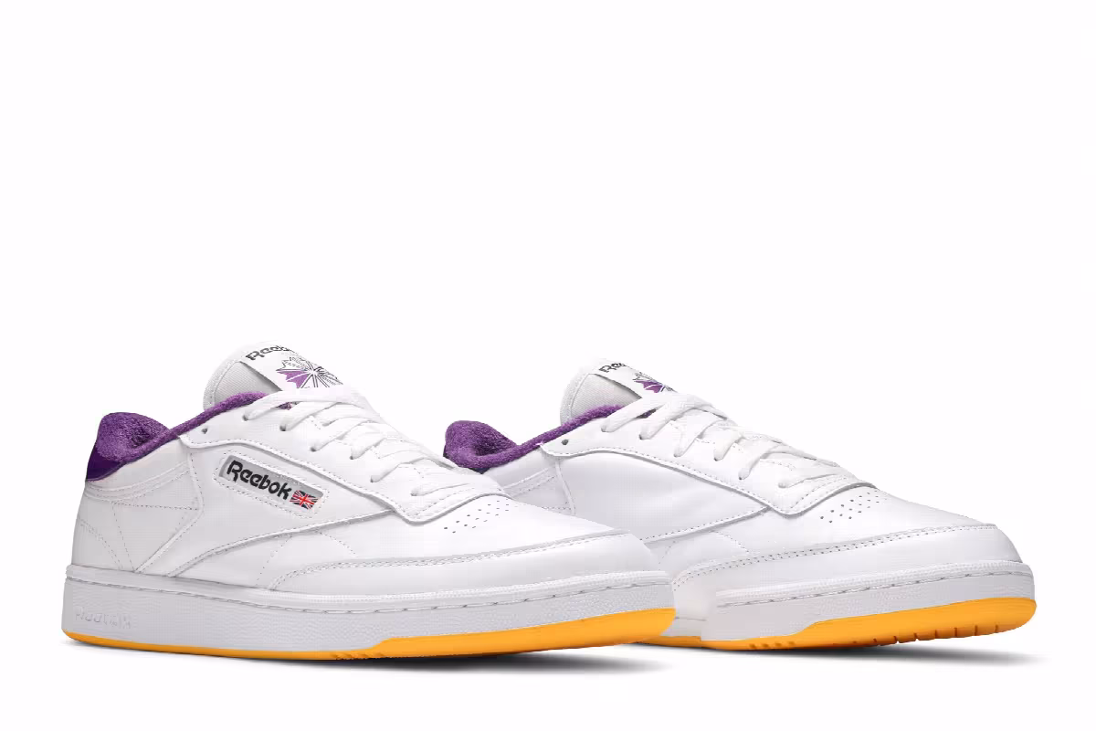 Eric Emanuel x Reebok Club C 85 Regal Purple, view 9