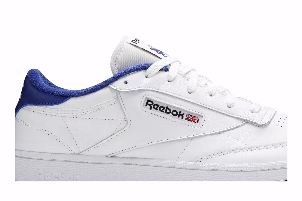 Eric Emanuel x Reebok Club C 85 Ultramarine, view 3