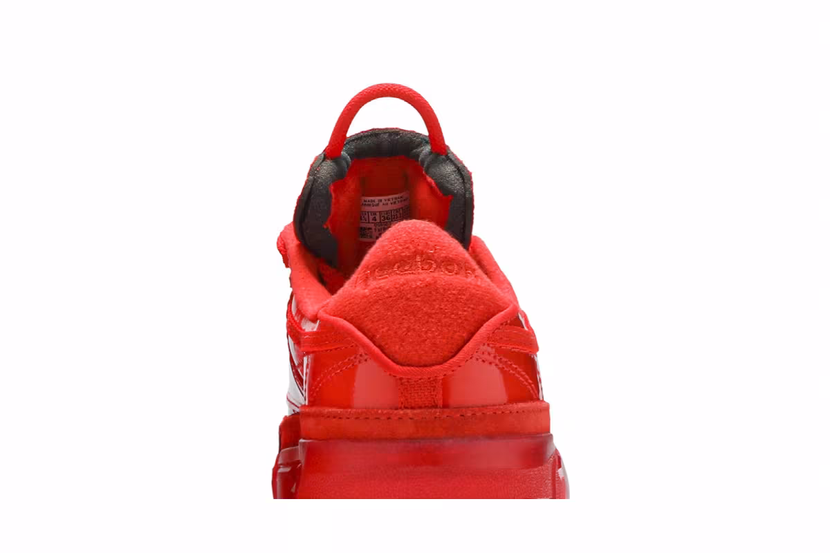 Cardi B x Reebok Club C J Red Clear, view 8