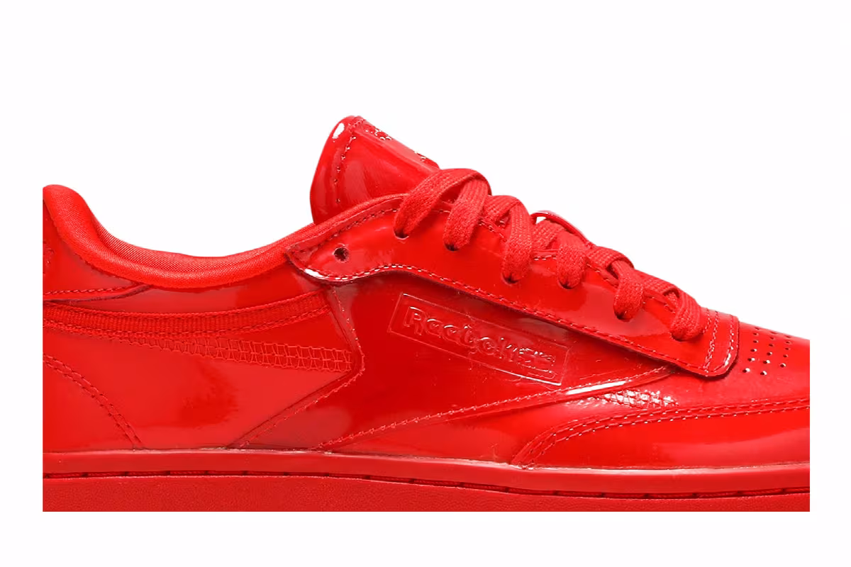 Cardi B x Reebok Women's Club C Double Instinct Red, view 3